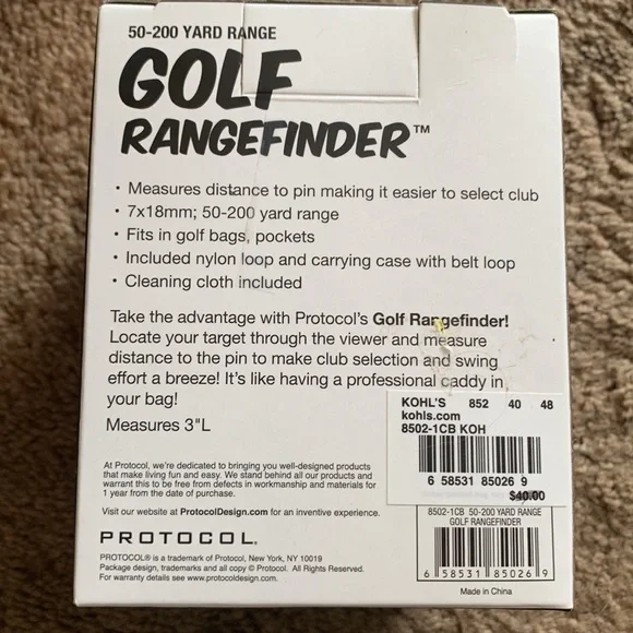 ⬇️⬇️NEW Protocol Golf Rangefinder - Picture 2 of 4